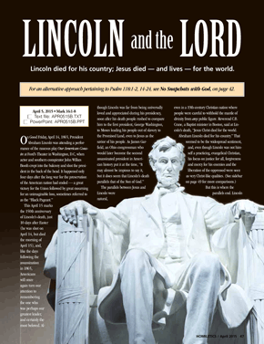 Lincoln and the Lord