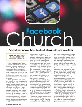 Facebook Church