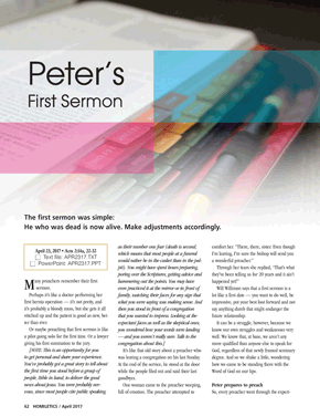 Peter's First Sermon