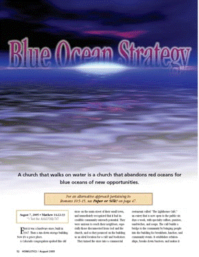 Blue Ocean Strategy