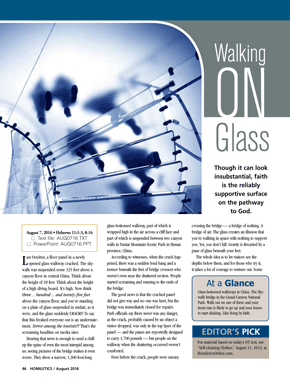 Walking on Glass