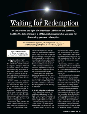 Waiting for Redemption
