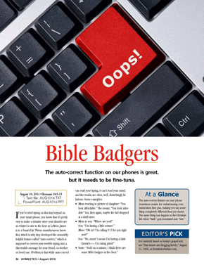 Bible Badgers