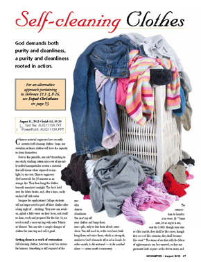 Self-cleaning Clothes