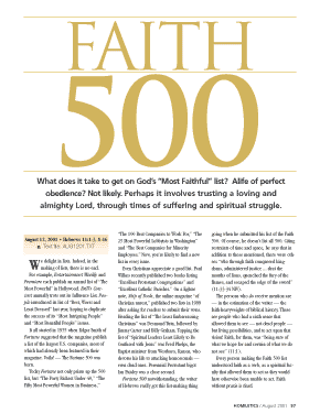 The Faith 500 