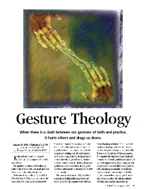 Gesture Theology