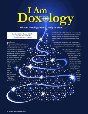 I Am Doxology