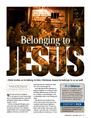 Belonging to Jesus