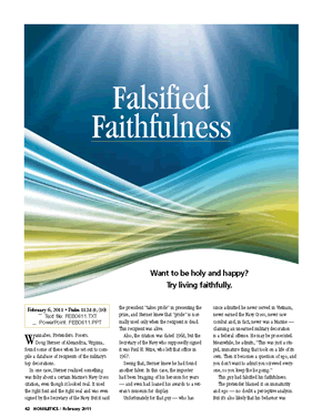 Falsified Faithfulness