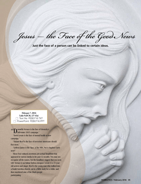 Jesus — the Face of the Good News