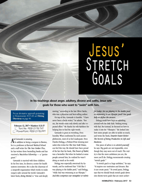 Jesus' Stretch Goals