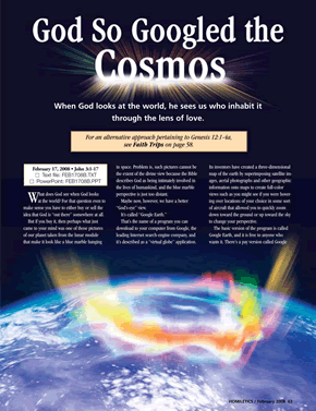 God So Googled the Cosmos
