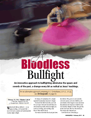 A Bloodless Bullfight