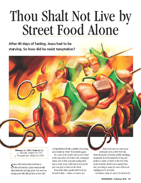 Thou Shalt Not Live by Street Food Alone