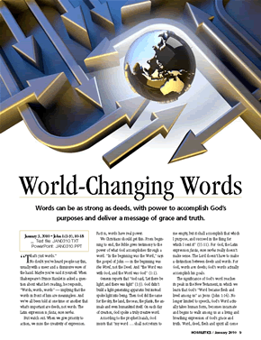 World-Changing Words
