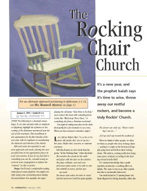 The Rocking Chair Church