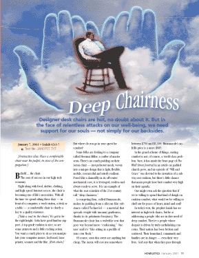 Deep Chairness