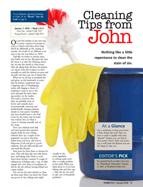 Cleaning Tips from John