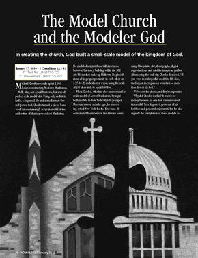 The Model Church and the Modeler God