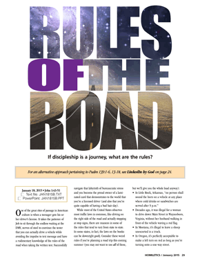 Rules of the Road