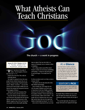 What Atheists Can Teach Christians