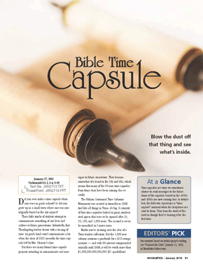Bible Time Capsule