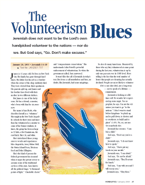 The Volunteerism Blues 