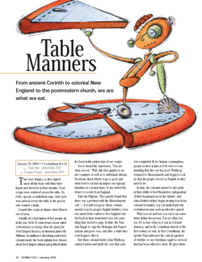 Table Manners