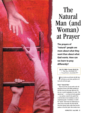 The Natural Man (and Woman) at Prayer