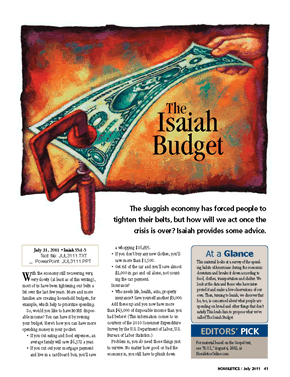 The Isaiah Budget