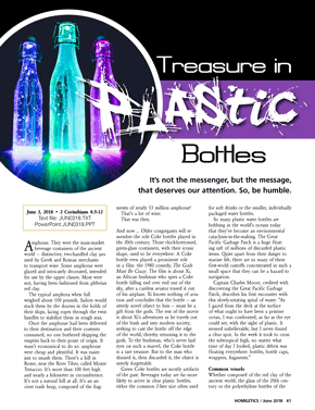 Treasure in Plastic Bottles