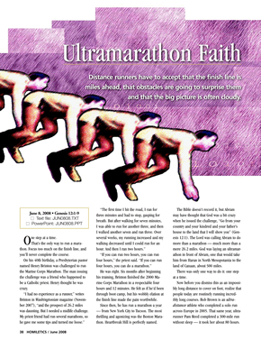 Ultramarathon Faith