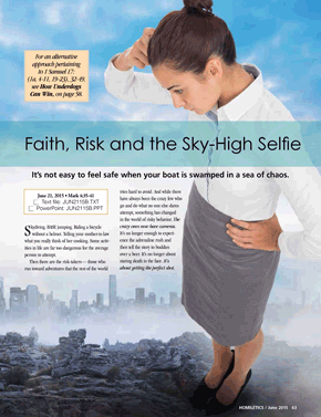 Faith, Risk and the Sky-High Selfie