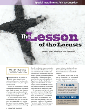 The Lesson of the Locusts
