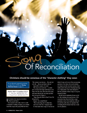 Song of Reconciliation