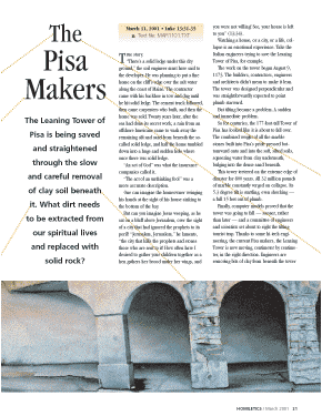 The Pisa Makers