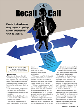 Recall The Call