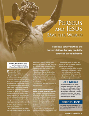 Perseus and Jesus Save the World