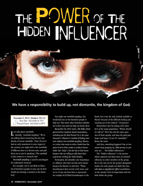 The Power of the Hidden Influencer