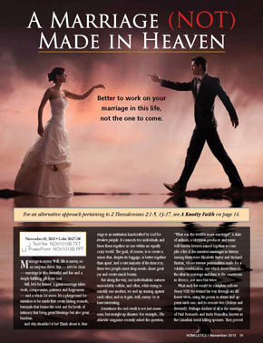 A Marriage (NOT) Made in Heaven