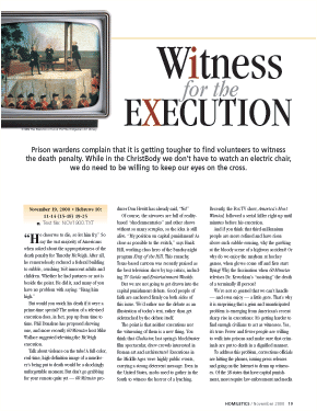 Witness for the Execution