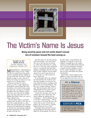 The Victim's Name Is Jesus 