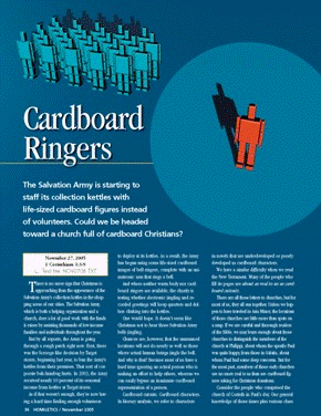 Cardboard Ringers