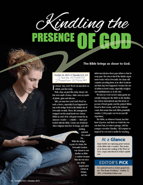 Kindling the Presence of God
