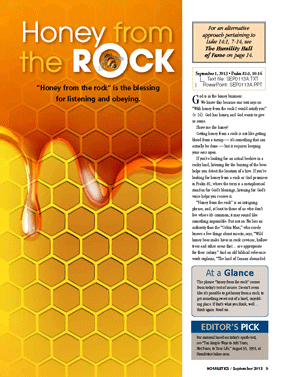 Honey from the Rock
