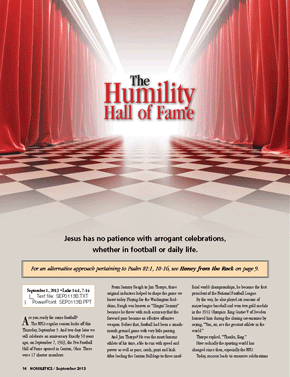 The Humility Hall of Fame
