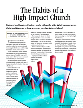 The Habits of a High-Impact Church