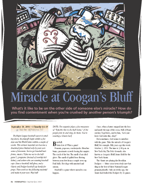 Miracle at Coogan's Bluff